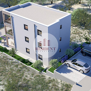 MASLENICA Ekskluzivan 3soban apartman 75 m2 + parking, pogled na more, novogradnja, BEZ PROVIZIJE