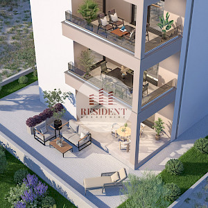 MASLENICA Ekskluzivan 3soban apartman 75 m2 + parking, predivan pogled na more, novogradnja, BEZ PROVIZIJE