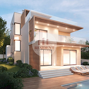 ŠIBENIK, Rogoznica – Luksuzna vila u izradnji, pogled na more