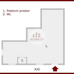 ŠPANSKO 2 poslovna prostor / lokala 102 m2, odlična lokacija, BEZ PROVIZIJE