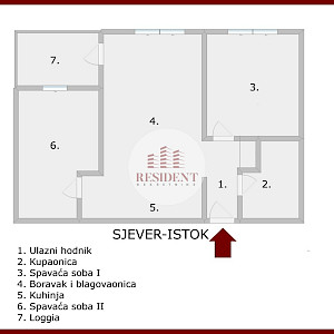 NAJAM - BOTINEC Luksuzan 3soban stan + 2 parkinga, lift, novogradnja, loggia, BEZ PROVIZIJE